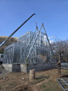 سازه ال اس اف در اطراف تهران ساخته شده توسط فامکو سازه